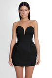 Bodycon Simple Sweetheart Tight Little Black Dress