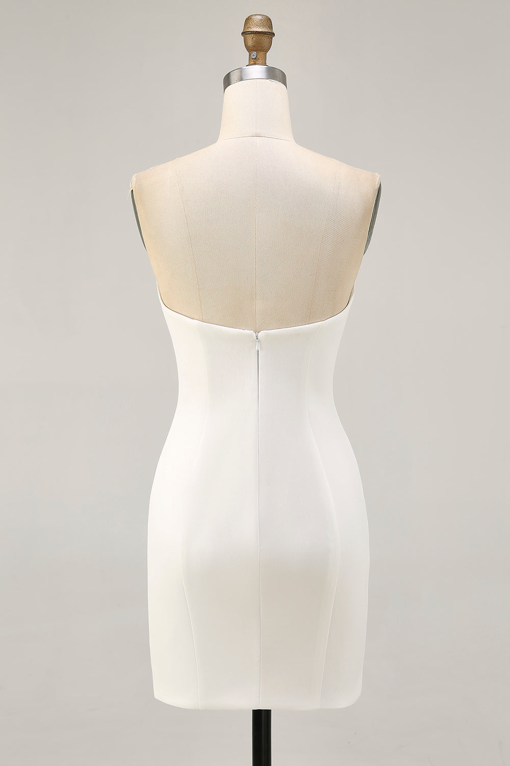 Zapakasa Women Sparkly White Short Floral Homecoming Dress with Sequins Tight Strapless Cocktail Dress Zapakasa Women Sparkly White Short Floral Homecoming Dress with Sequins Tight Strapless Cocktail Dress