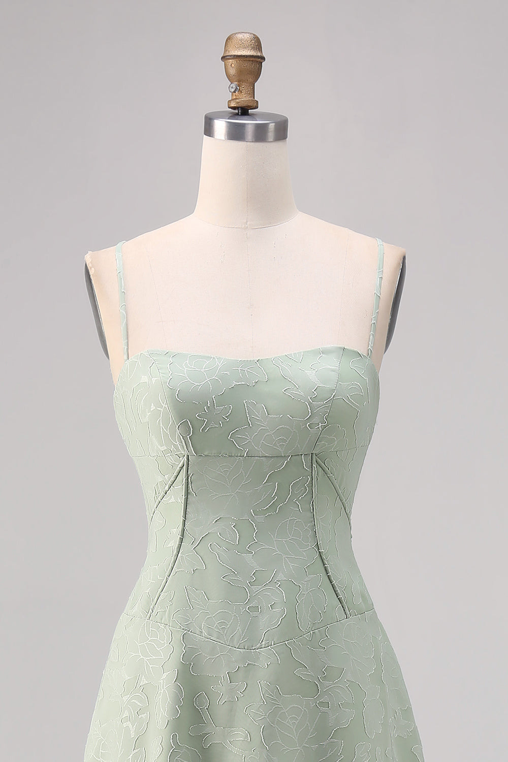 Zapakasa Women Sage Green Floral Lace Corset Long Bridesmaid Dress Spaghetti Straps A Line Lace Up Back Wedding Guest Dress Zapakasa Women Sage Green Floral Lace Corset Long Bridesmaid Dress Spaghetti Straps A Line Lace Up Back Wedding Guest Dress