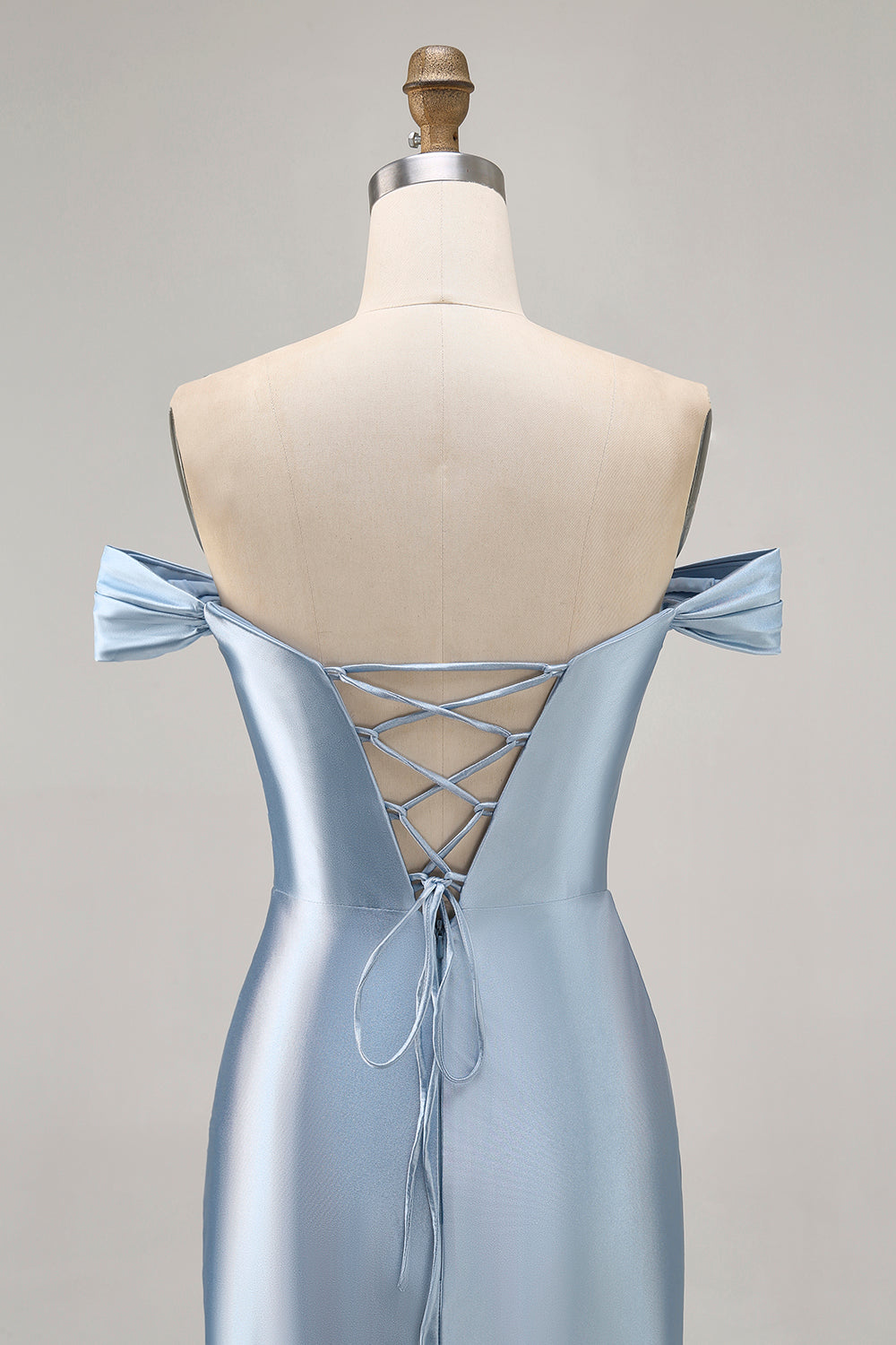 Zapakasa Women Grey Blue Satin Ruched Short Homecoming Dress with Beading Off the Shoulder Tight Lace Up Back Cocktail Dress with Slit Zapakasa Women Grey Blue Satin Ruched Short Homecoming Dress with Beading Off the Shoulder Tight Lace Up Back Cocktail Dress with Slit