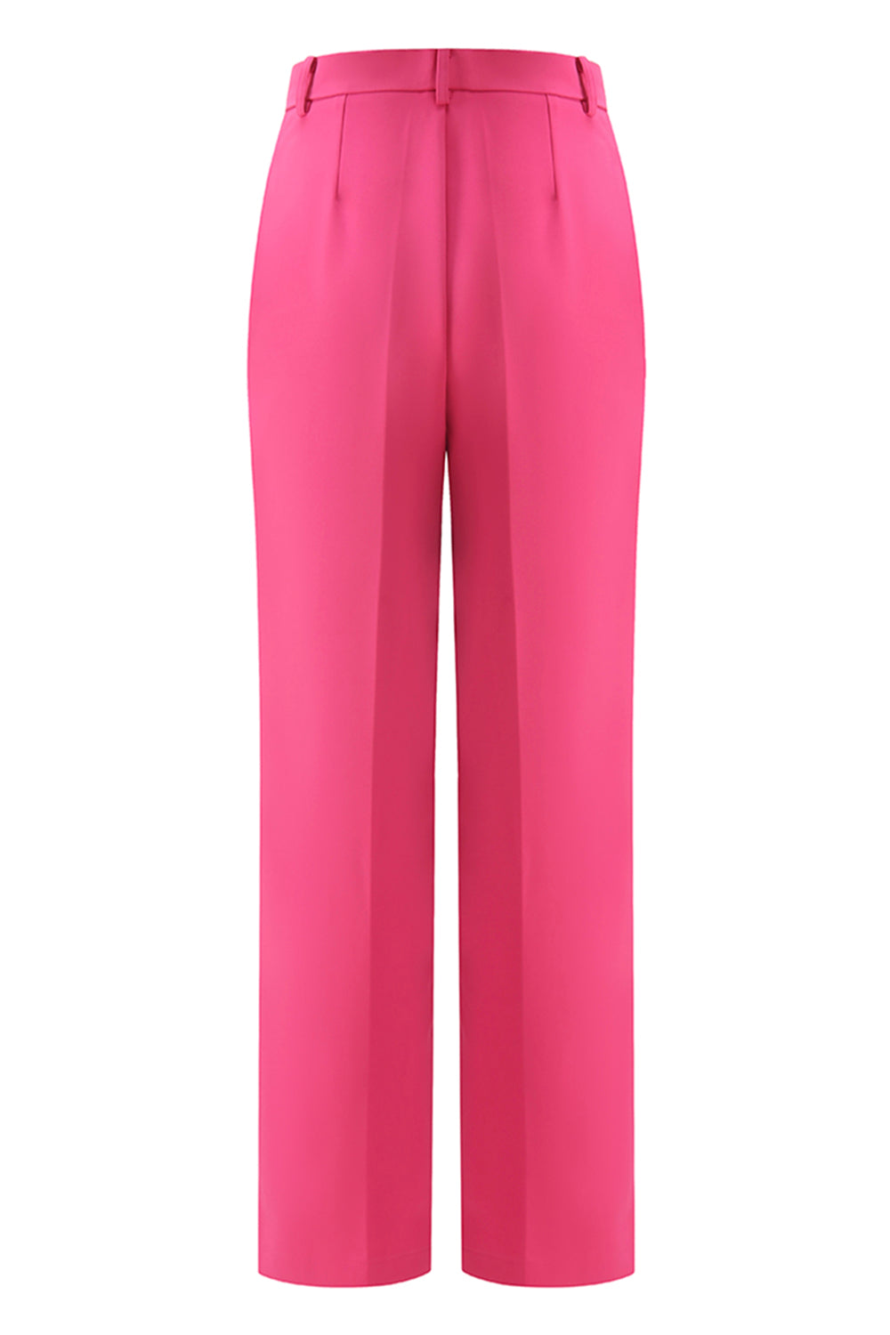 Fuchsia 2 Piece Double Breasted Women Prom Suits