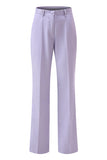 Lilac 2 Piece Peak Lapel Women Prom Suits with Sash