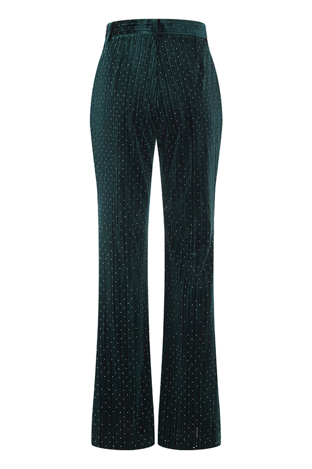 Sparkly Dark Green Peak Lapel 2 Piece Women Prom Suits