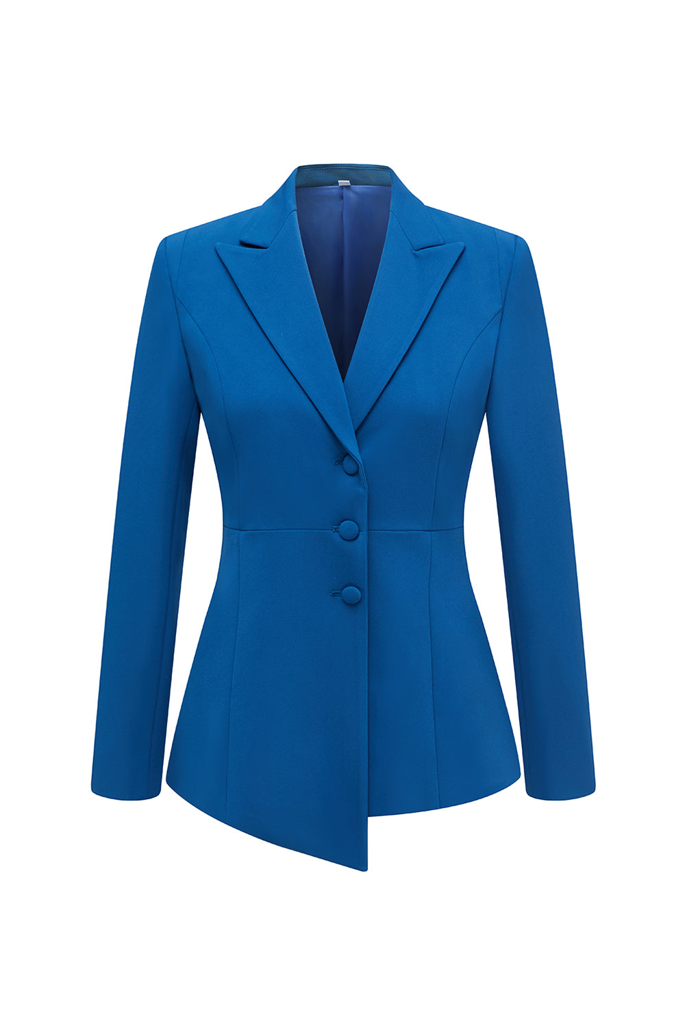 Dark Blue 2 Piece Peak Lapel Single Breasted Prom Suits