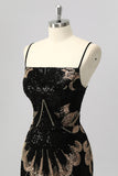 Sparkly Black Beaded Tight Backless Short Homecoming Dress
