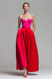 Red and Fuchsia