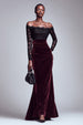 Black and Burgundy