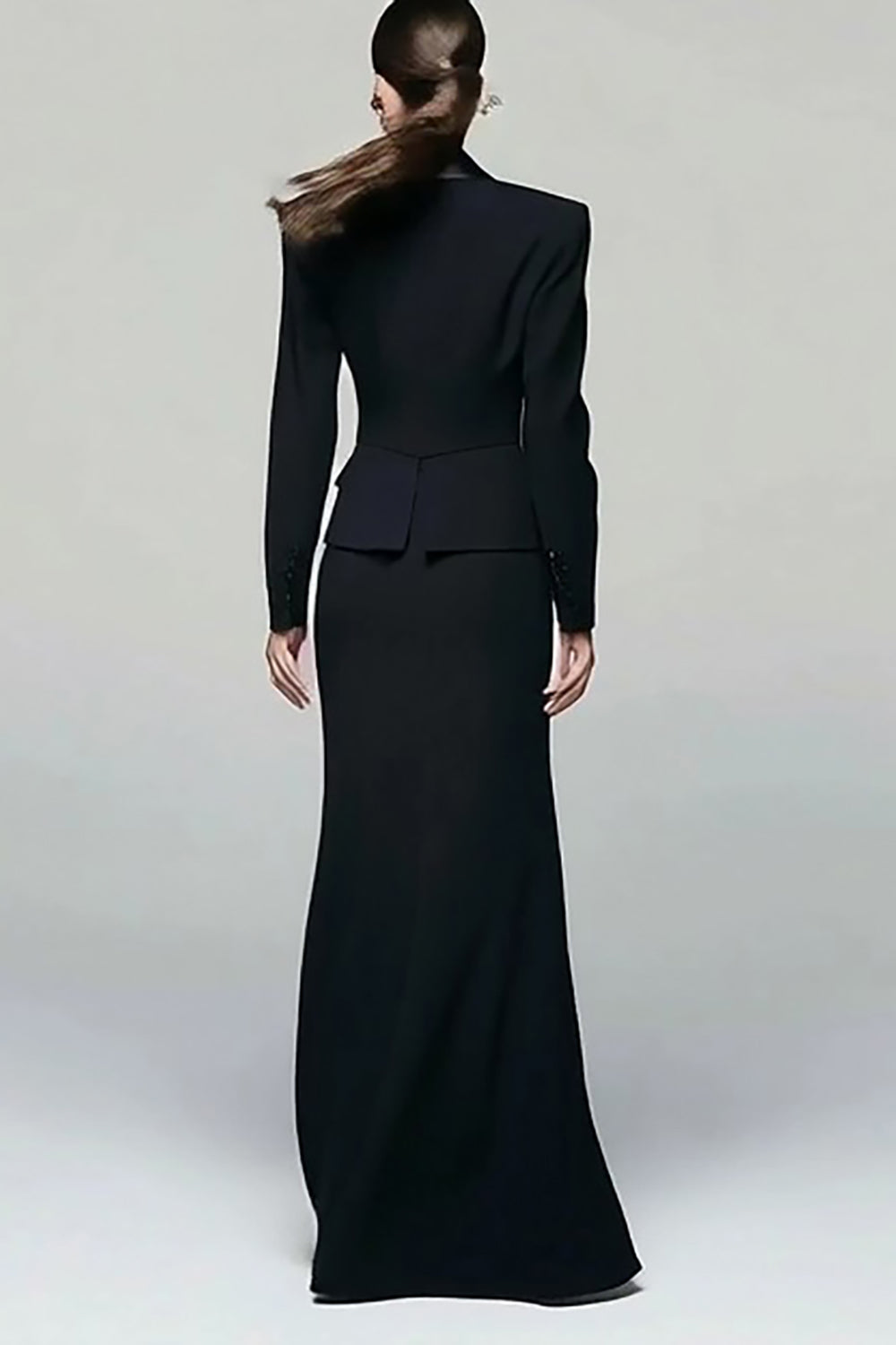black long blazer dress Long Blazer Dress