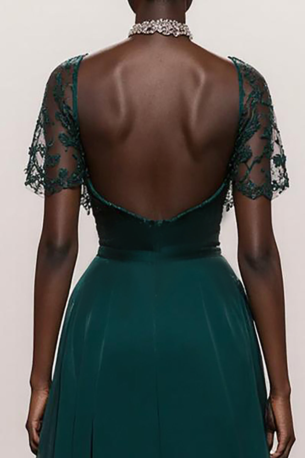 Dark Green Sweetheart Satin Mermaid Long Formal Dress with Sleeves