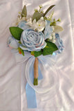 White Holding Flower Bridal Bouquet