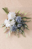 White Artificial Hand Holding Flower Bridal Bouquet