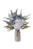 White Artificial Hand Holding Flower Bridal Bouquet