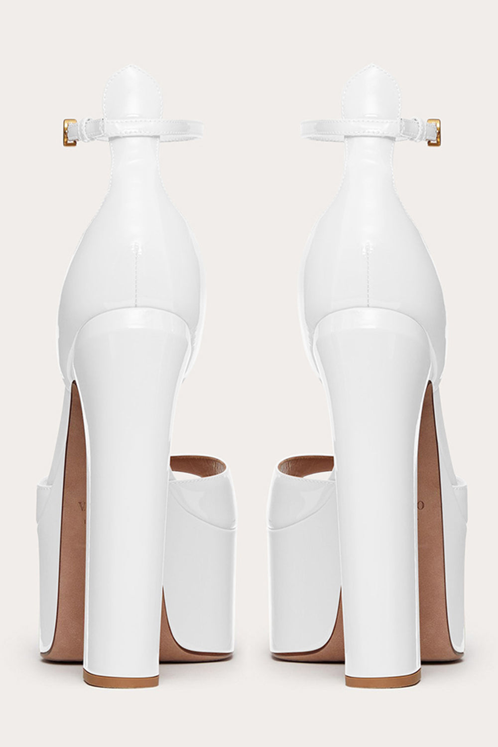 Black Open Toe Chunky Prom High Heels