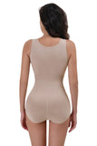 Coffee Push Up Tummy Control Buckle Waist Shapewear