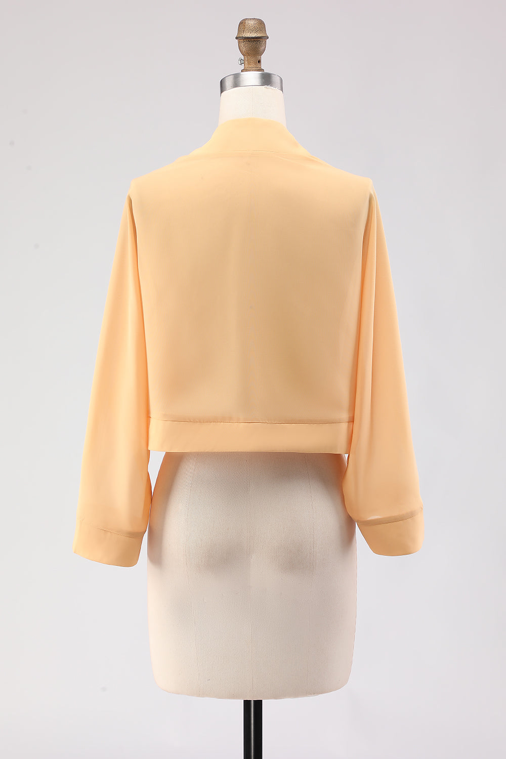 Black Long Sleeves Simple Women Jacket
