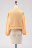 Black Long Sleeves Simple Women Jacket