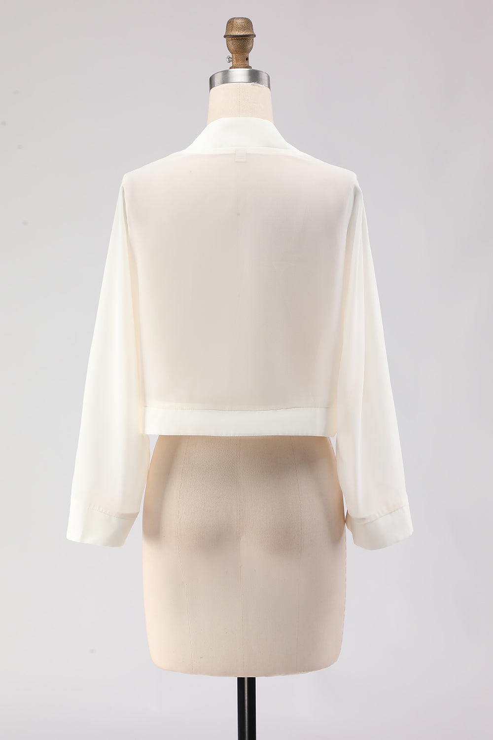 Black Long Sleeves Simple Women Jacket