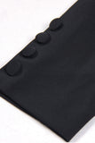 Sparkly Black Shawl Lapel Women Prom Blazer with Bows