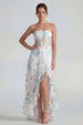 White Blue Flower