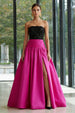 Fuchsia and Black