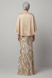 Mermaid Sparkly Champagne Sequin Long Mother of the Bride Dress
