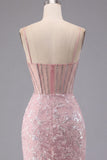 Sparkly Dark Green Corset Tight Short Floral Homecoming Dress with Beading