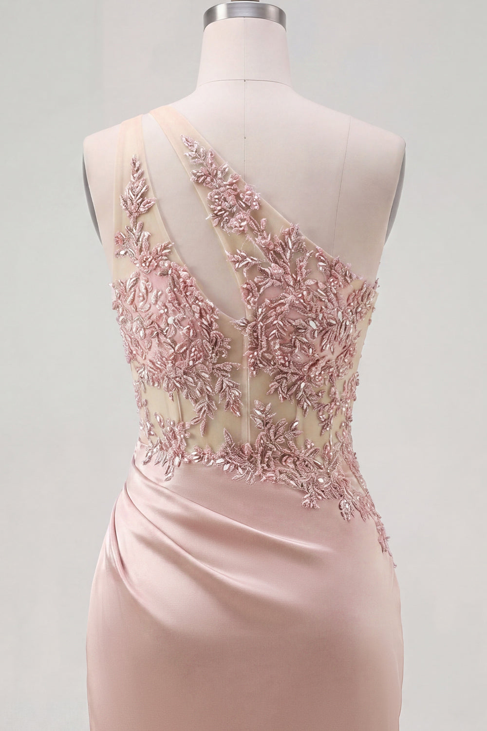 Corset Beaded Sparkly Champagne Tight Short Keyhole Homecoming Dress