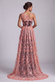 Long Floral Sparkly Watermelon Mermaid Mother of the Bride Dress with Cape