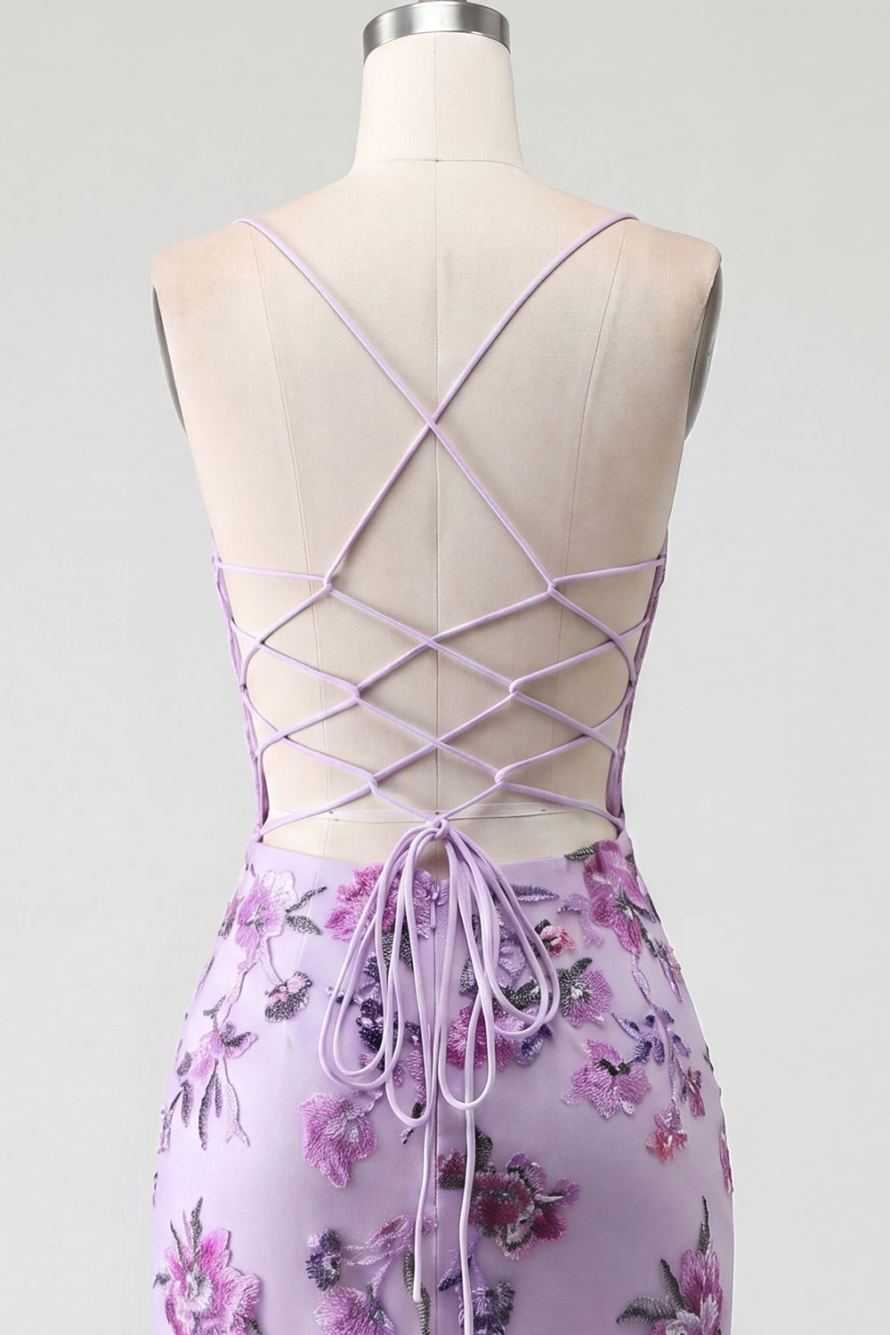 Floral Halter Corset Tight Short Sparkly Blush Beaded Homecoming Dress