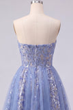 Sparkly Grey Blue Corset Short Ruched Homecoming Dress with Lace