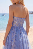 Sparkly Grey Blue Corset Short Ruched Homecoming Dress with Lace