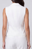 Ivory Shawl Lapel 2 Piece Single Breasted Slim Fit Business Suits
