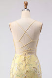 Sparkly Pink Floral Corset Tight Short Beaded Spaghetti Straps Homecoming Dress