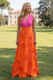 Fuchsia and Orange
