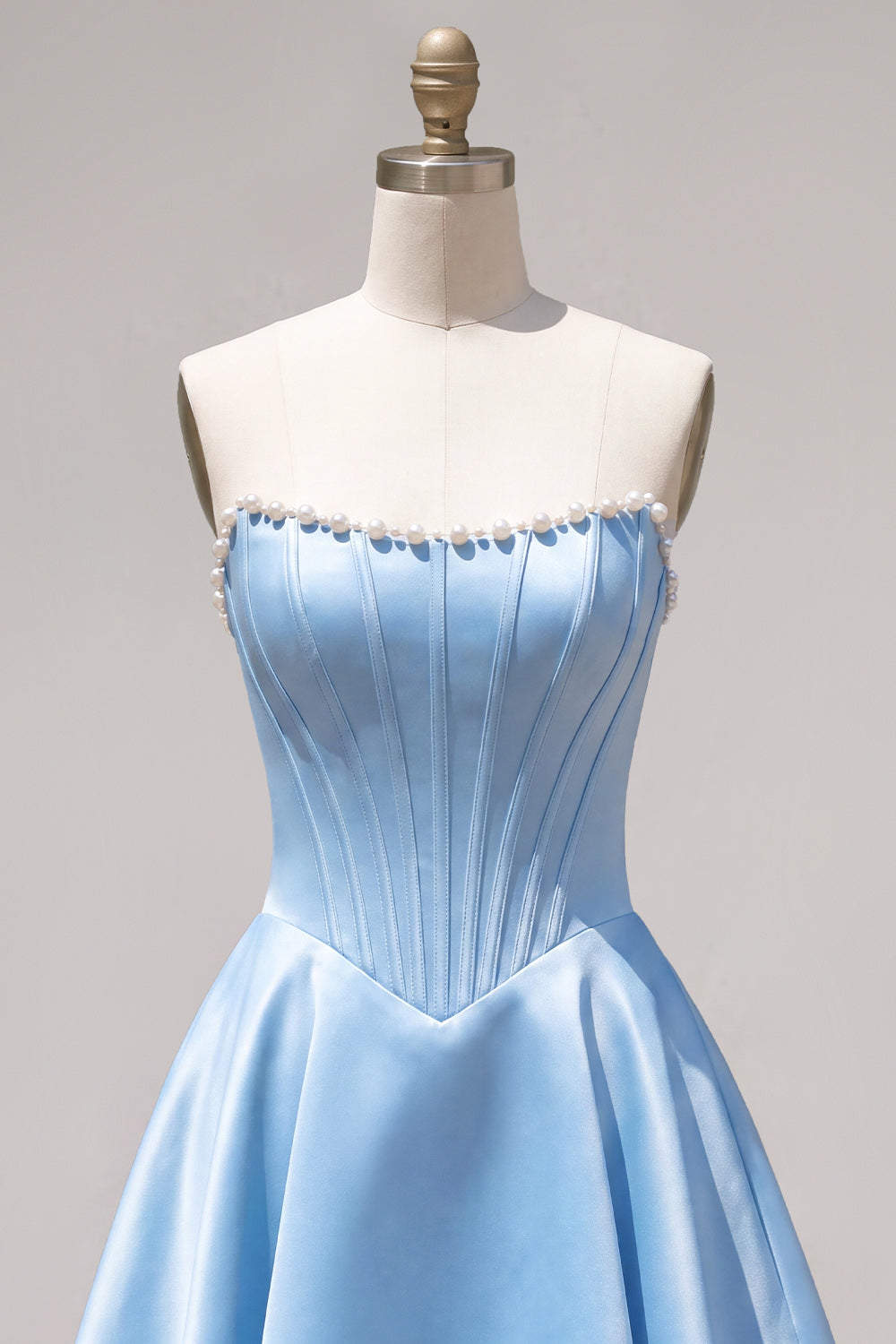 Fuchsia Corset Satin A-Line Short Homecoming Dress with Beading