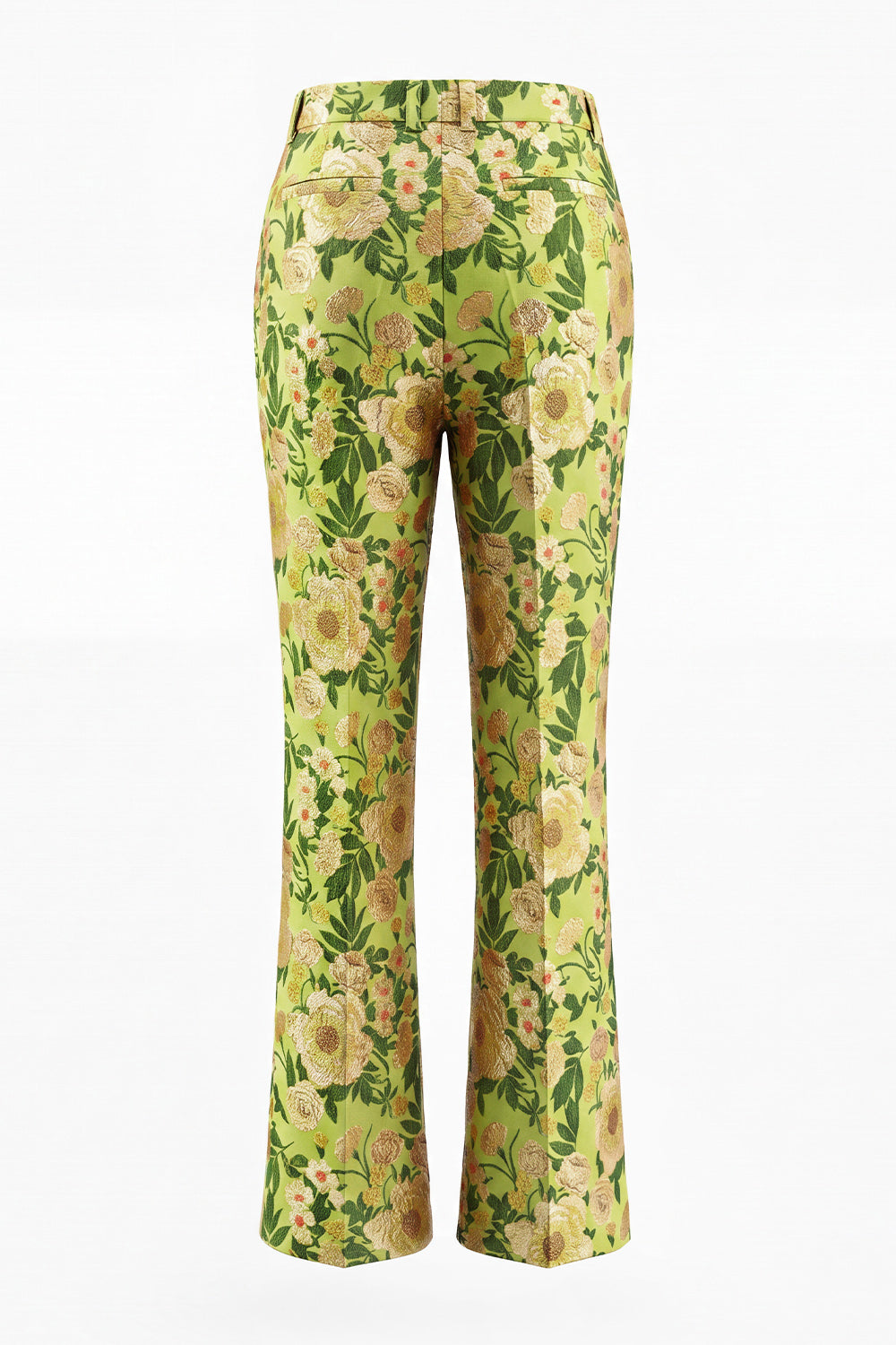 Blue 2 Piece Floral Notched Lapel Single Breasted Women Suits with Pockets