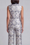 2 Piece Blue Floral Shawl Lapel Double Breasted Prom Suits with Pockets