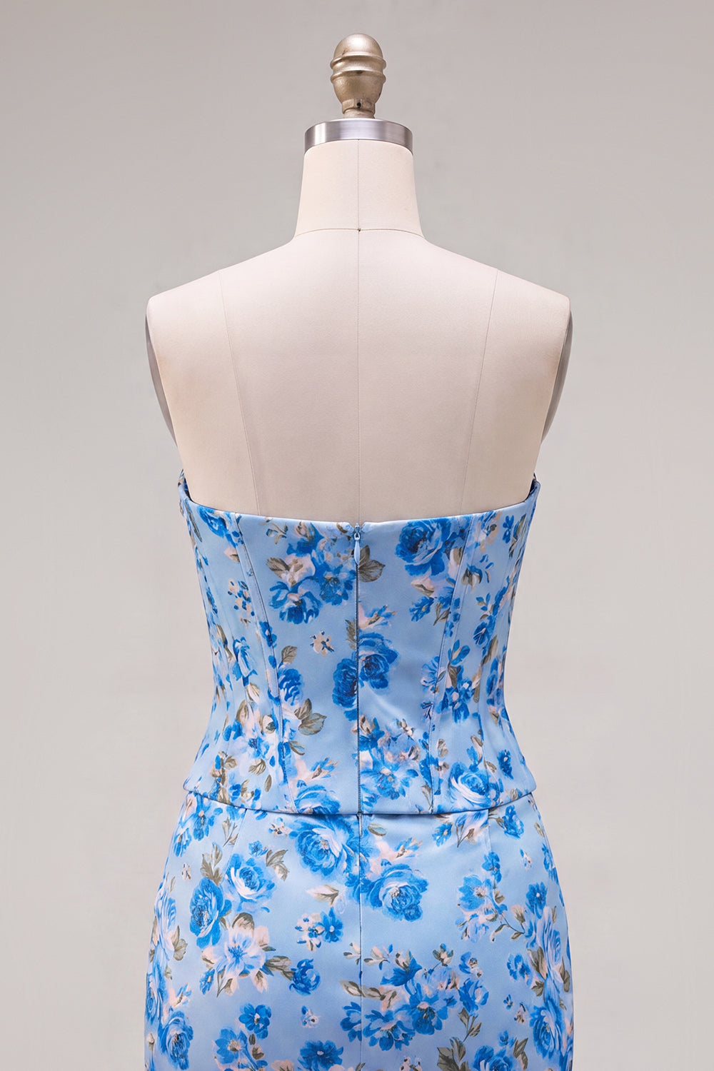 Floral Sparkly Yellow Beaded Corset Tight Short Homecoming Dress