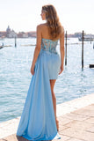 Sparkly Corset Pink Ruched Tight Short Homecoming Dress with Side Cape