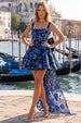 Blue and Black