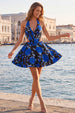 Blue and Black