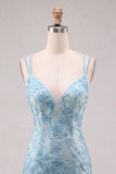 Floral Lilac Beaded Spaghetti Straps Tight Short Homecoming Dress