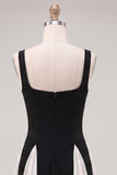 White Black Dots Ruched A-Line Short Homecoming Dress
