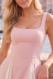 White Black Dots Ruched A-Line Short Homecoming Dress