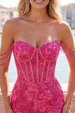 Floral Sage Green Corset Beaded Tight Short Homecoming Dress