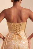 Green Lace Tight Ruched Short Homecoming Dress with Beading