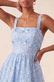 Sparkly Mint Green Sequin A-Line Short Homecoming Dress with Bows