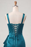 Pink Satin Beaded Tight Short Corset Homecoming Dress with Sash