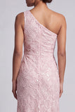 Sparkly Red Sequin Mermaid Long Mother of the Bride Dress with Keyhole
