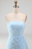 White Ruched Floral Tight Short Graduation Dress with Side Cape
